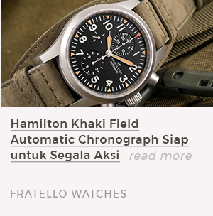 Hamilton Khaki Field Automatic Chronograph Siap untuk Segala Aksi