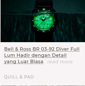 Bell & Ross BR 03-92 Diver Full Lum Hadir dengan Detail yang Luar Biasa