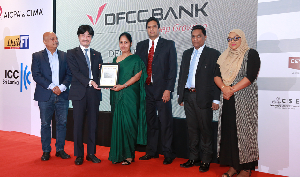 DFCC Bank Earns Prestigious Recognition with Top 5 Honourable Mention among ‘Most Admired Companies 