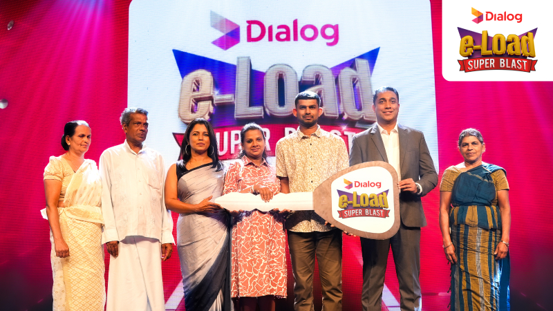 Dialog e-Load Super Blast Hands Over Second Toyota Raize SUV to Winner in Kandy