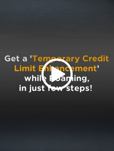 Enhance Temporary Credit Limit