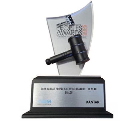 SLIM Telecommunication Brand of the Year award