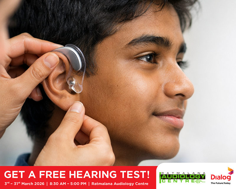 Dialog Partners with Ratmalana Audiology Centre for World Hearing Day 2026