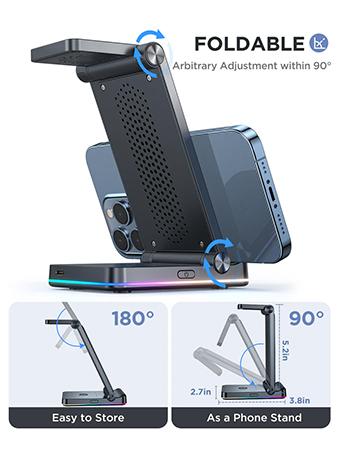 JOYROOM Foldable Wireless Charging Station