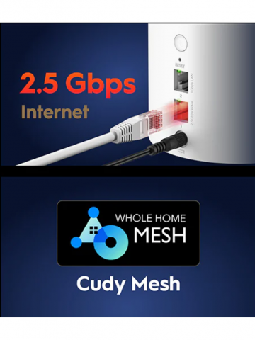 Wi-Fi Mesh (CUDY AX3000)
