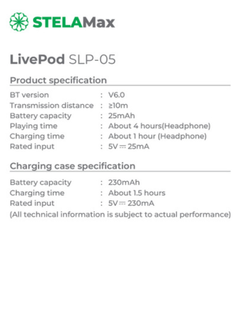 STELAMax LivePod