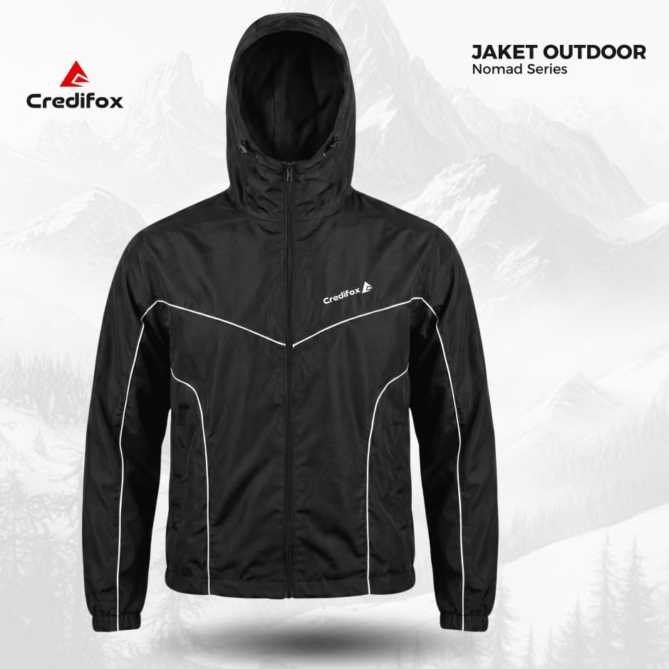 Jacket windbreaker credifox nomade size m