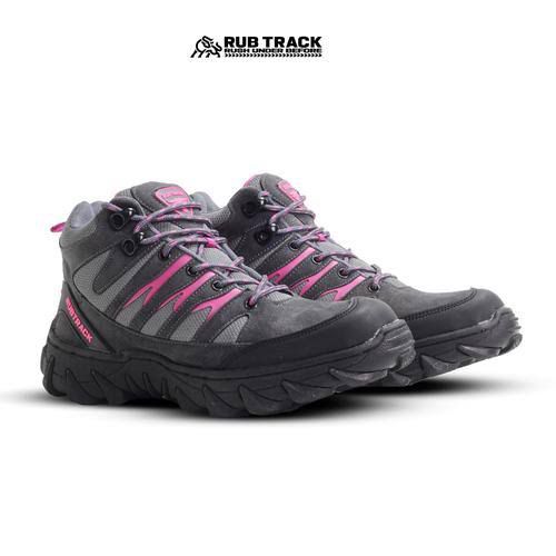 Sepatu UK 39 Rubtrack Abu pink