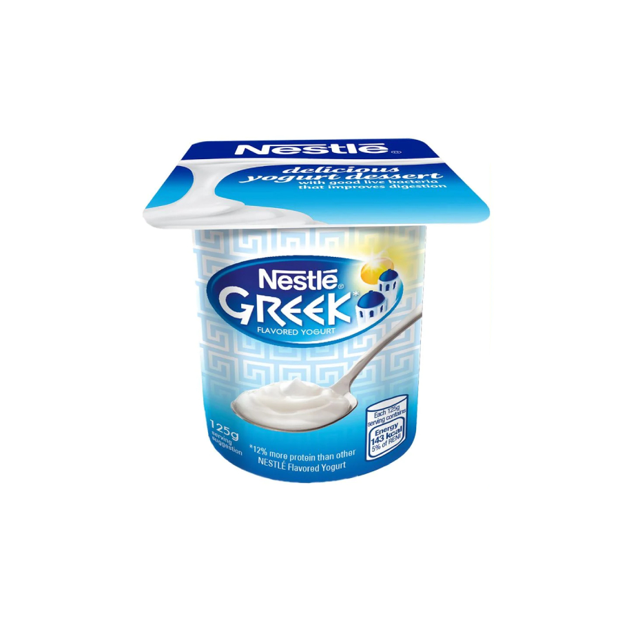 Nestle Plain Greek Yogurt (125g) BuiltaMart