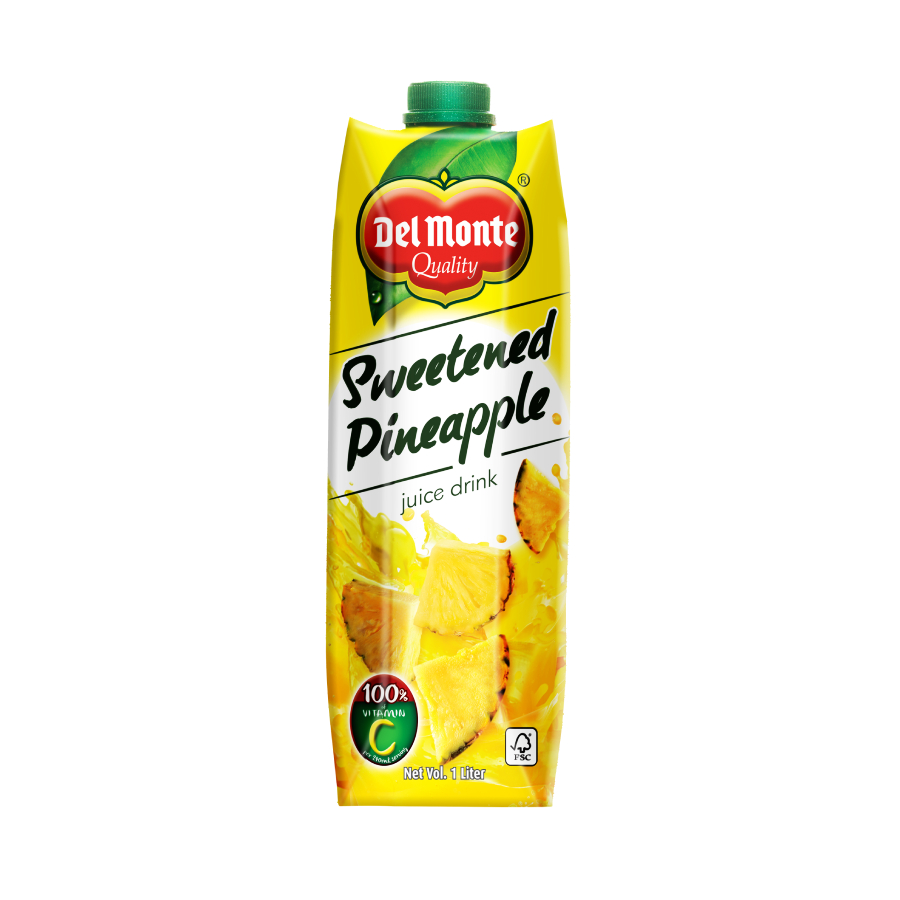 Chilled Del Monte Sweetened Pineapple Juice Drink (1L) BuiltaMart
