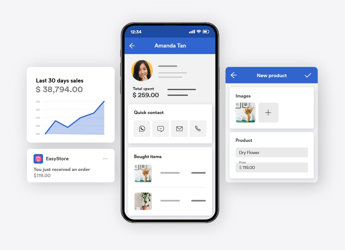 Manage on Mobile
