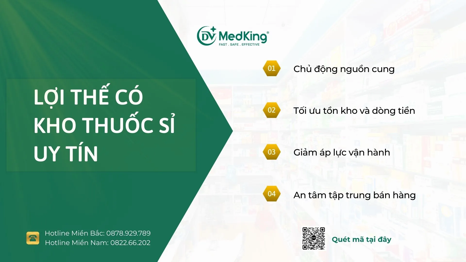 Kho thuốc giá sỉ