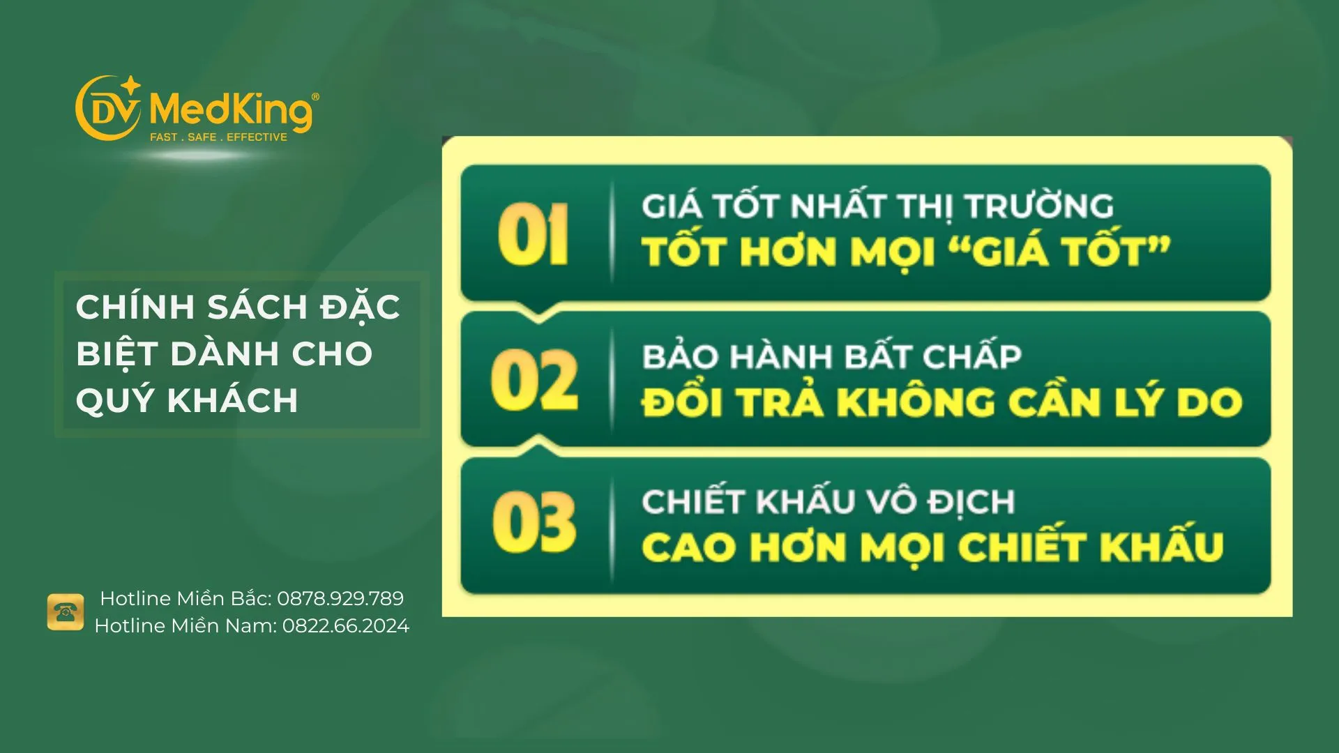 Chính sách hậu mãi Dược Vương