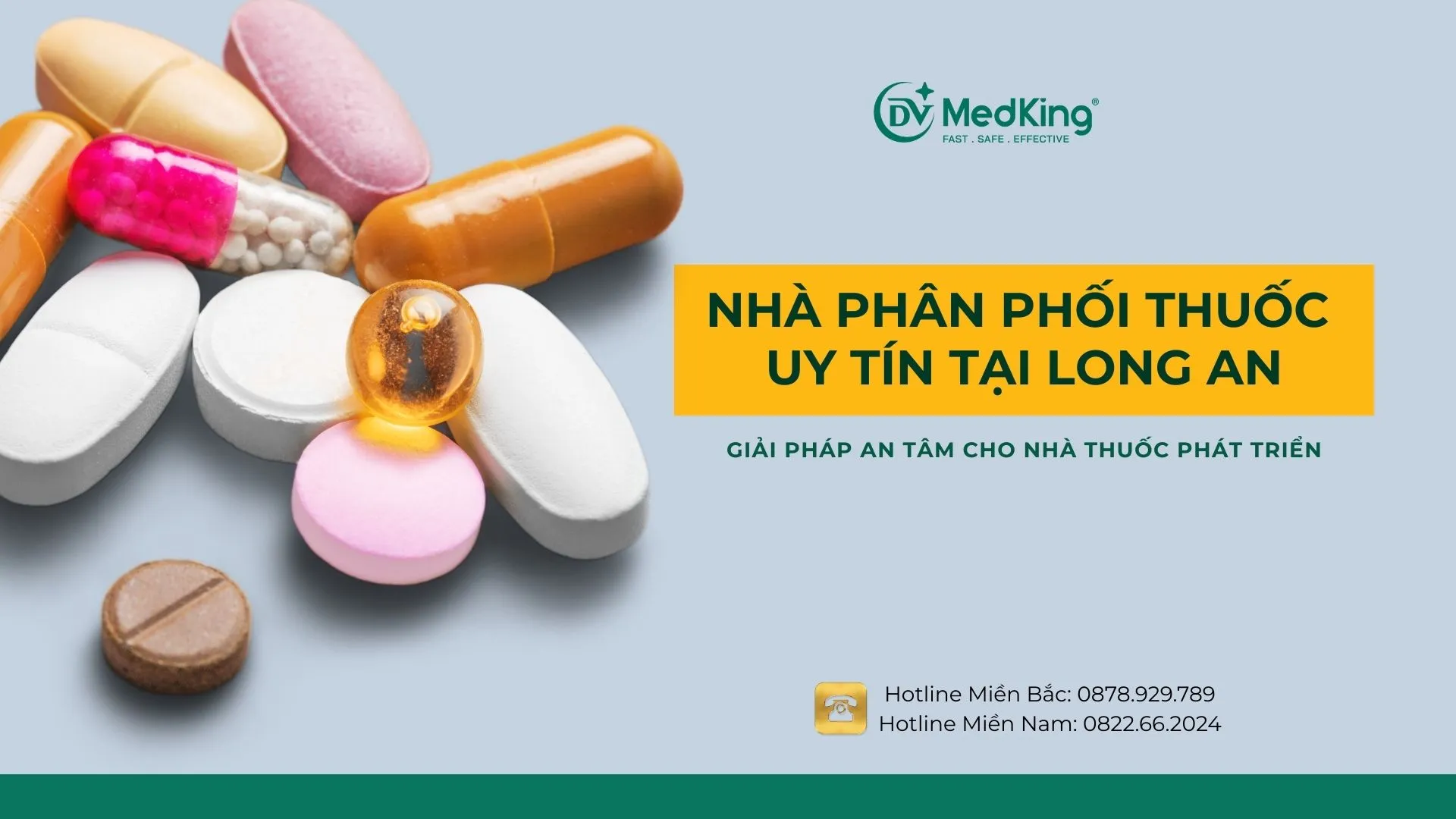 Nhà phân phối thuốc uy tín tại Long An 