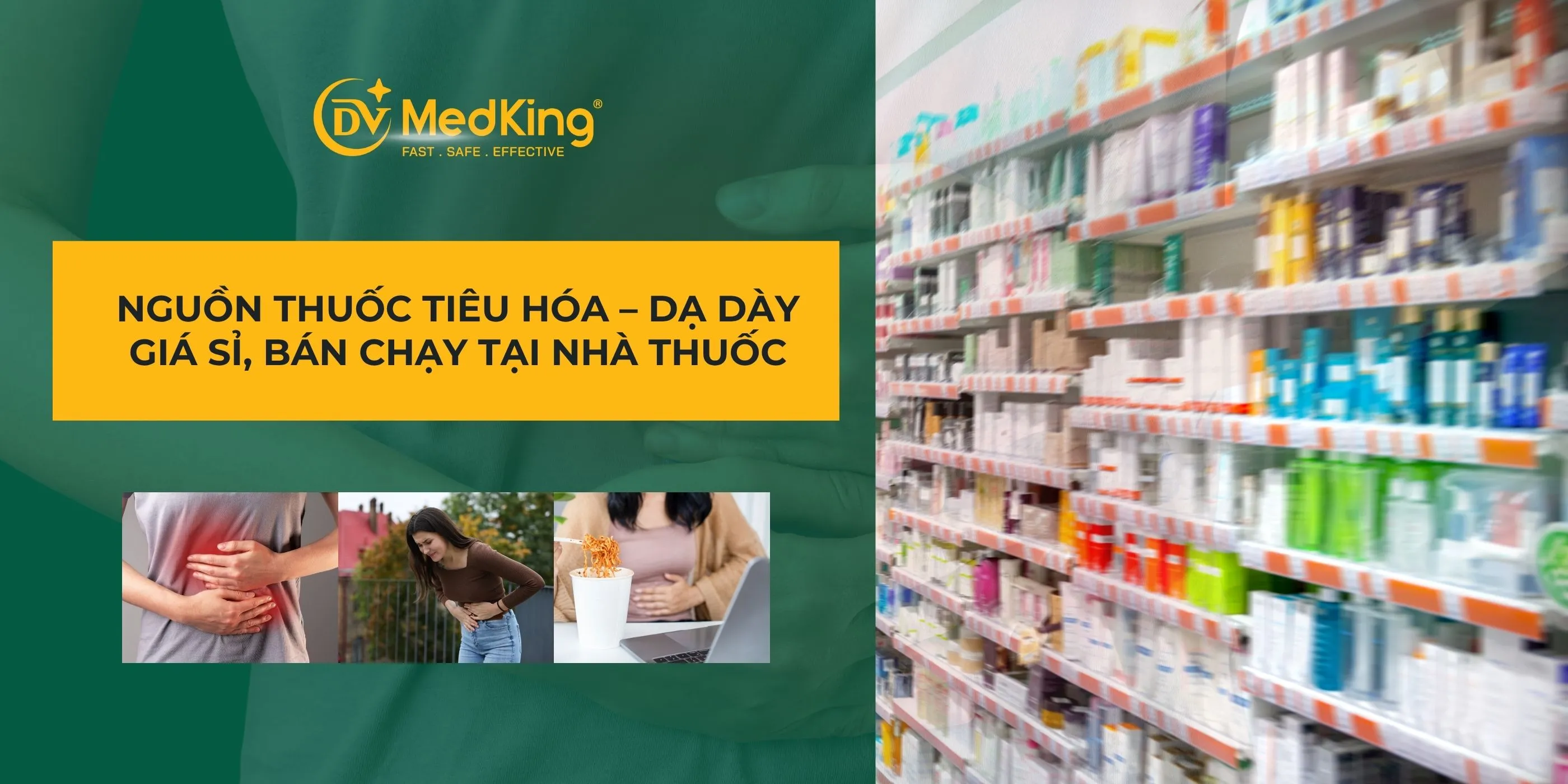 thuốc tiêu hóa - dạ dày giá sỉ