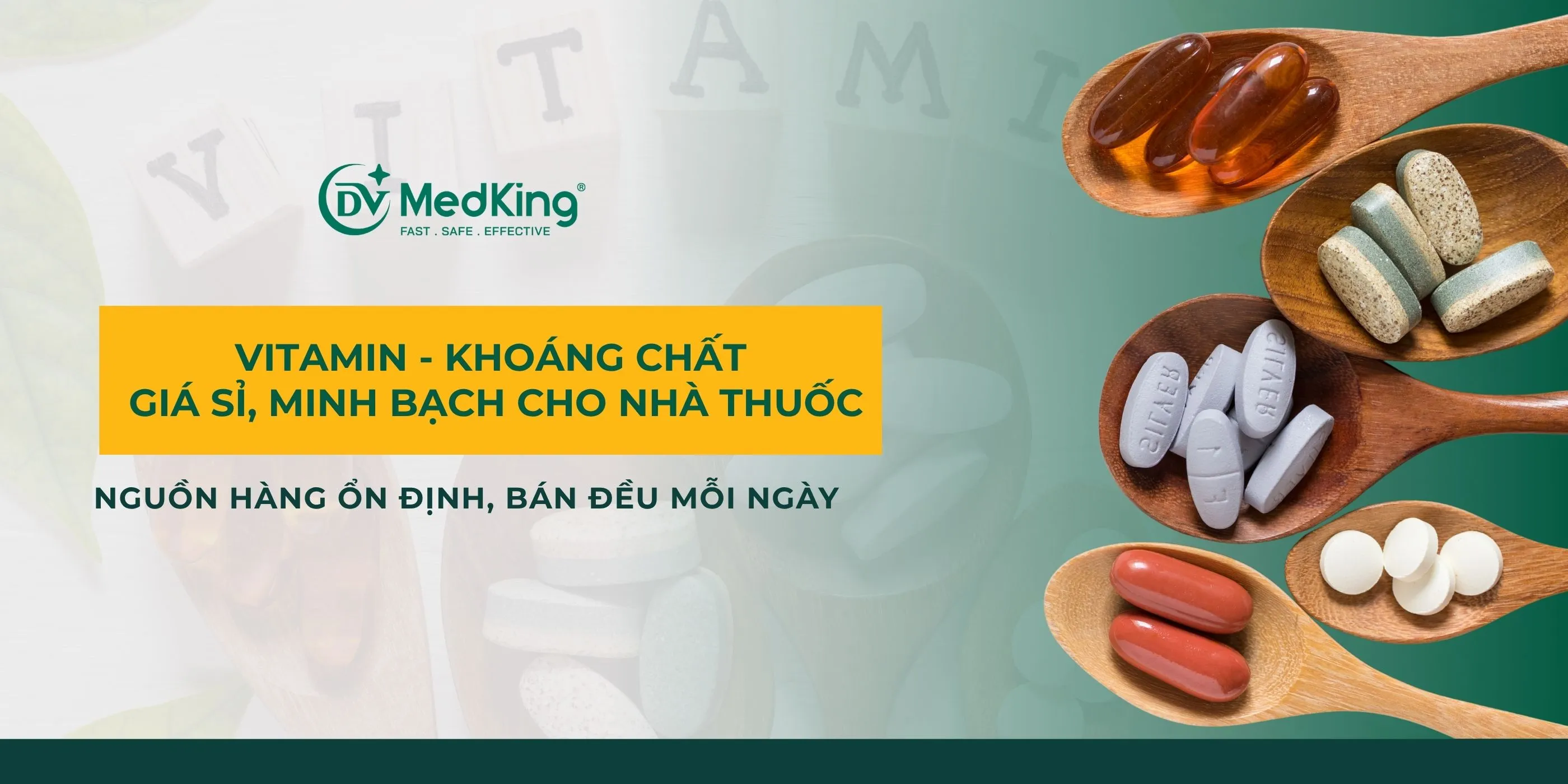 Vitamin - khoáng chất giá sỉ