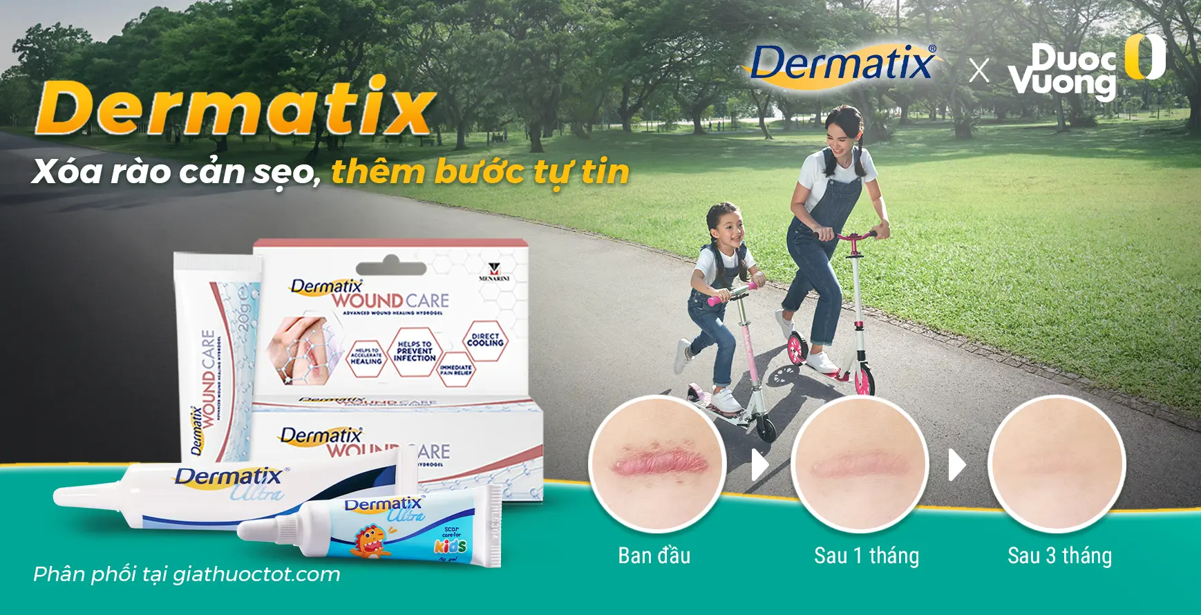 Dermatix: Xóa Rào Cản Sẹo, Thêm Bước Tự Tin