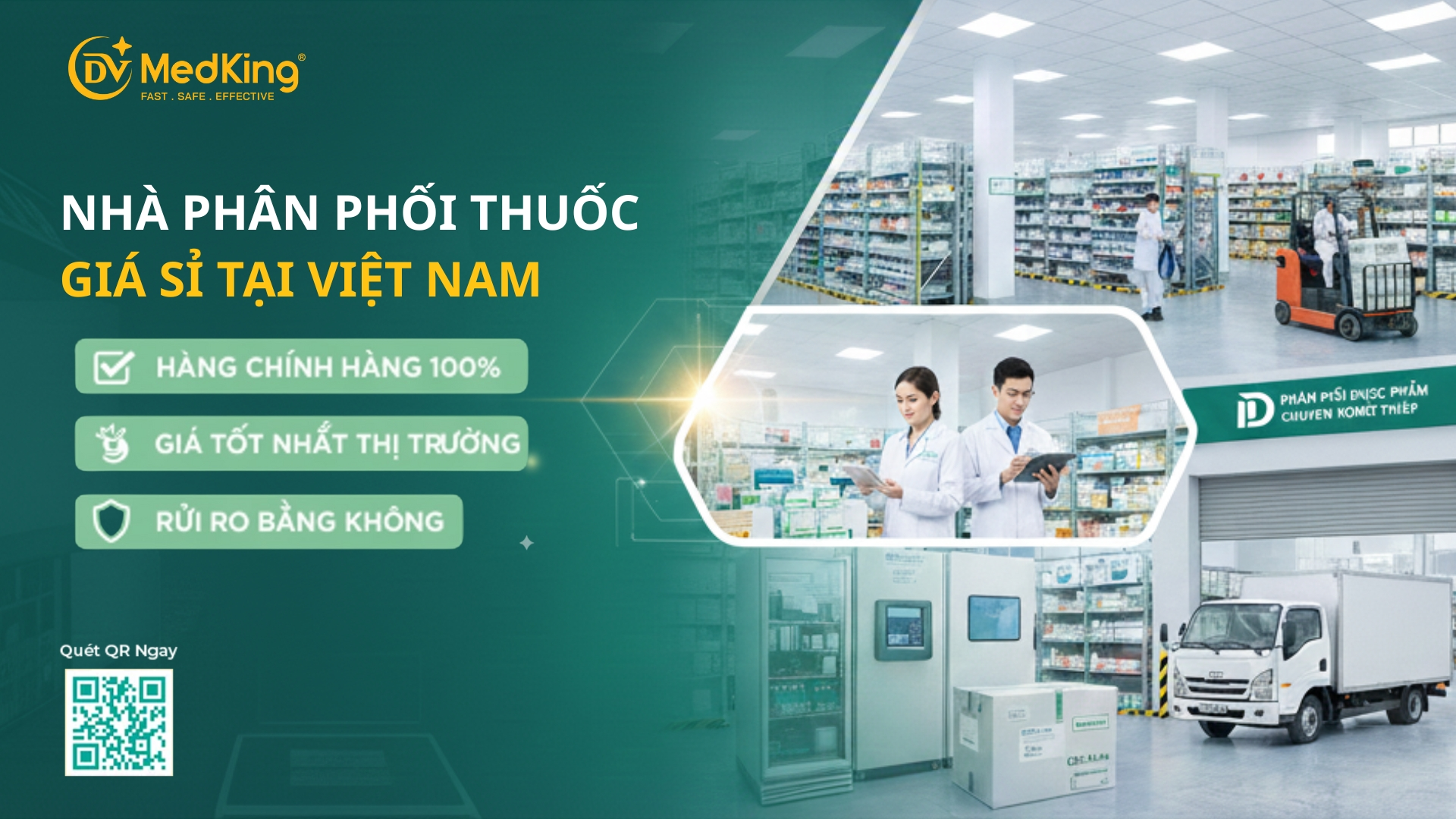 Nhà phân phối thuốc giá sỉ tại Việt Nam