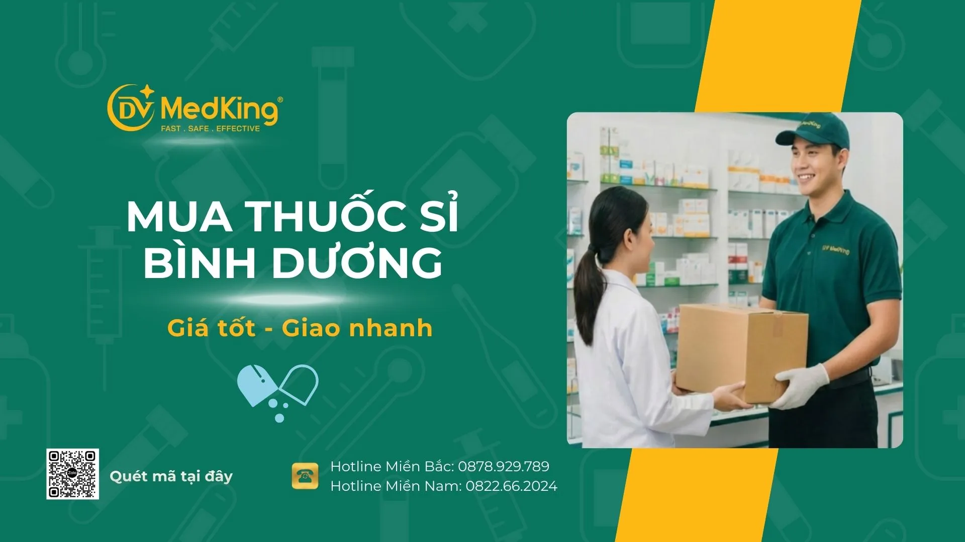Mua thuốc sỉ Bình Dương giá tốt, giao nhanh