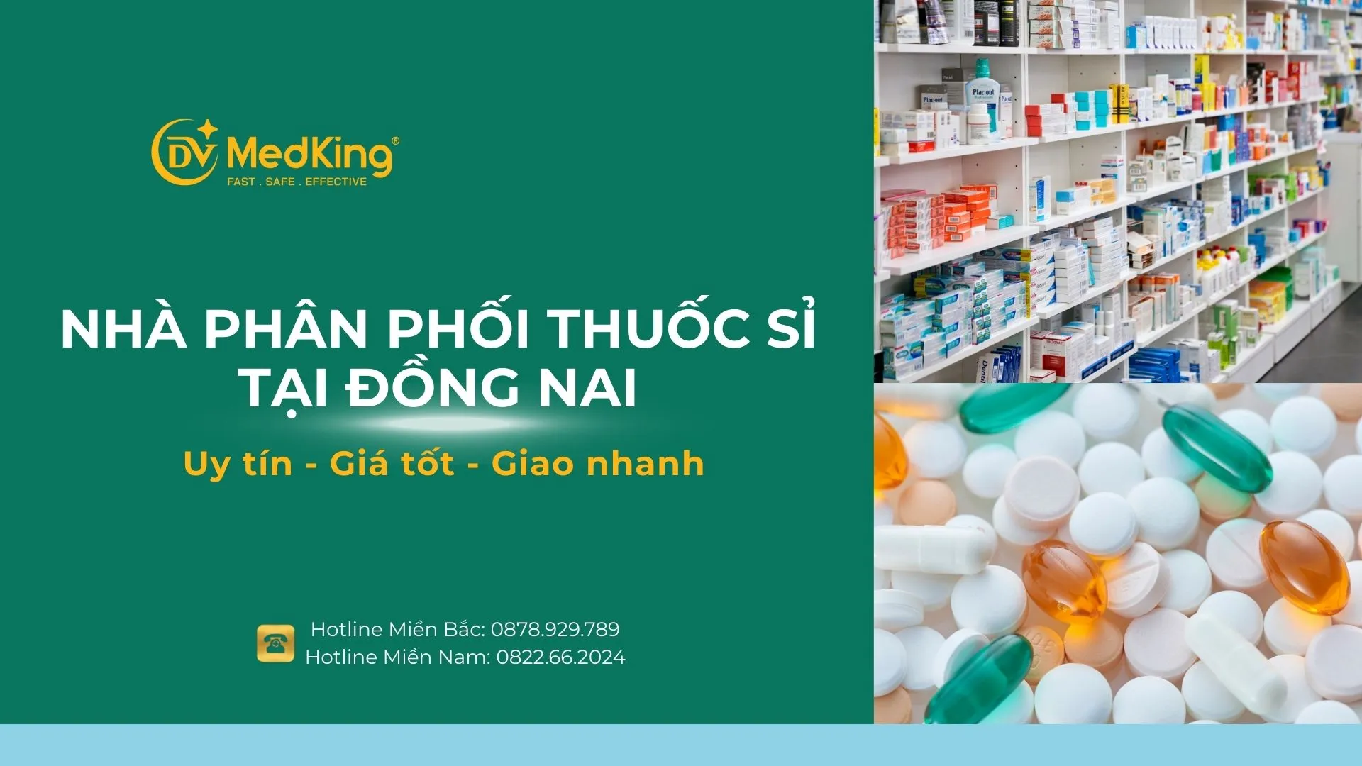 Nhà phân phối thuốc sỉ tại Đồng Nai chính hãng