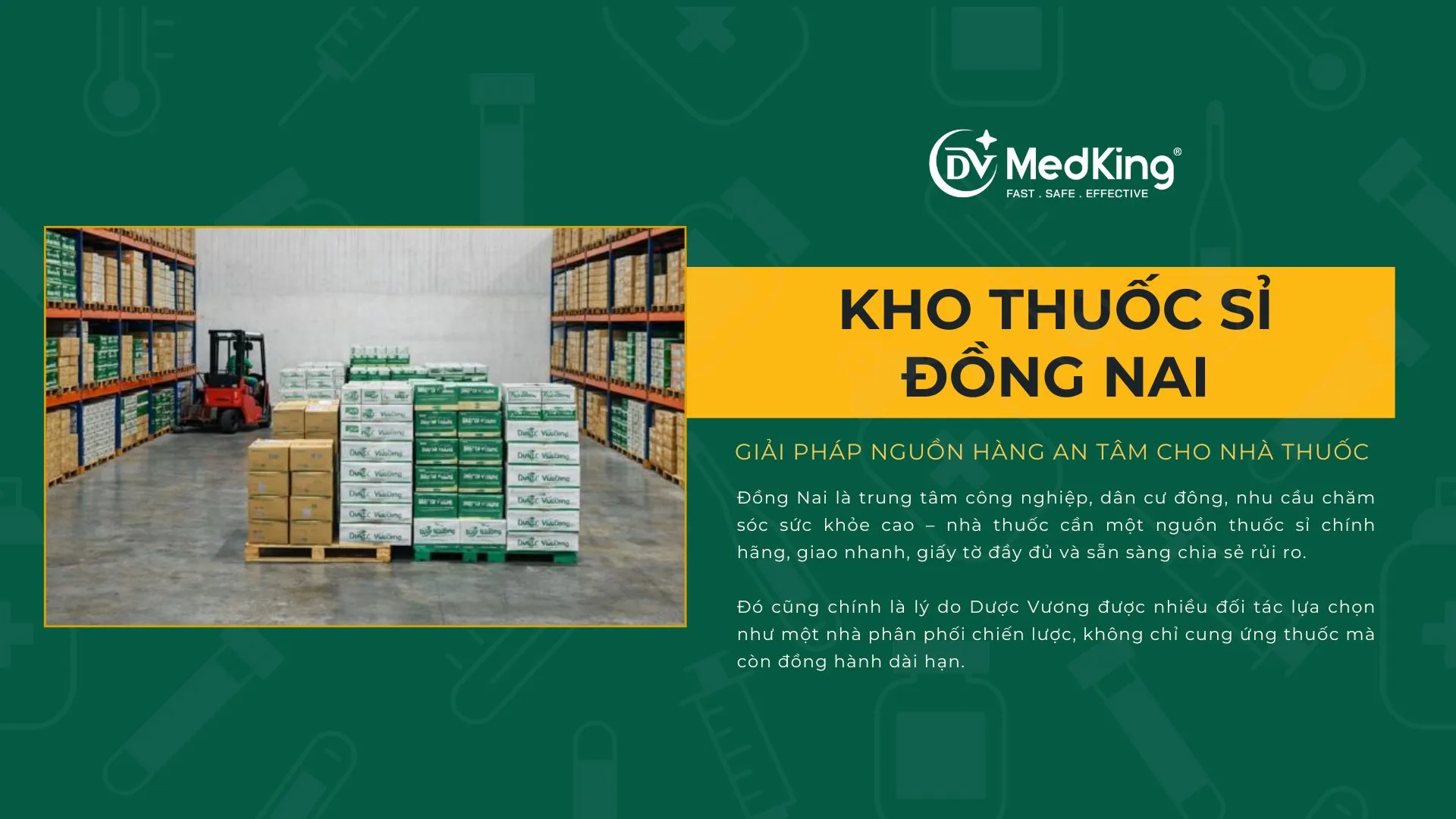 Kho thuốc sỉ Đồng Nai uy tín: Giải pháp nguồn hàng an tâm cho nhà thuốc