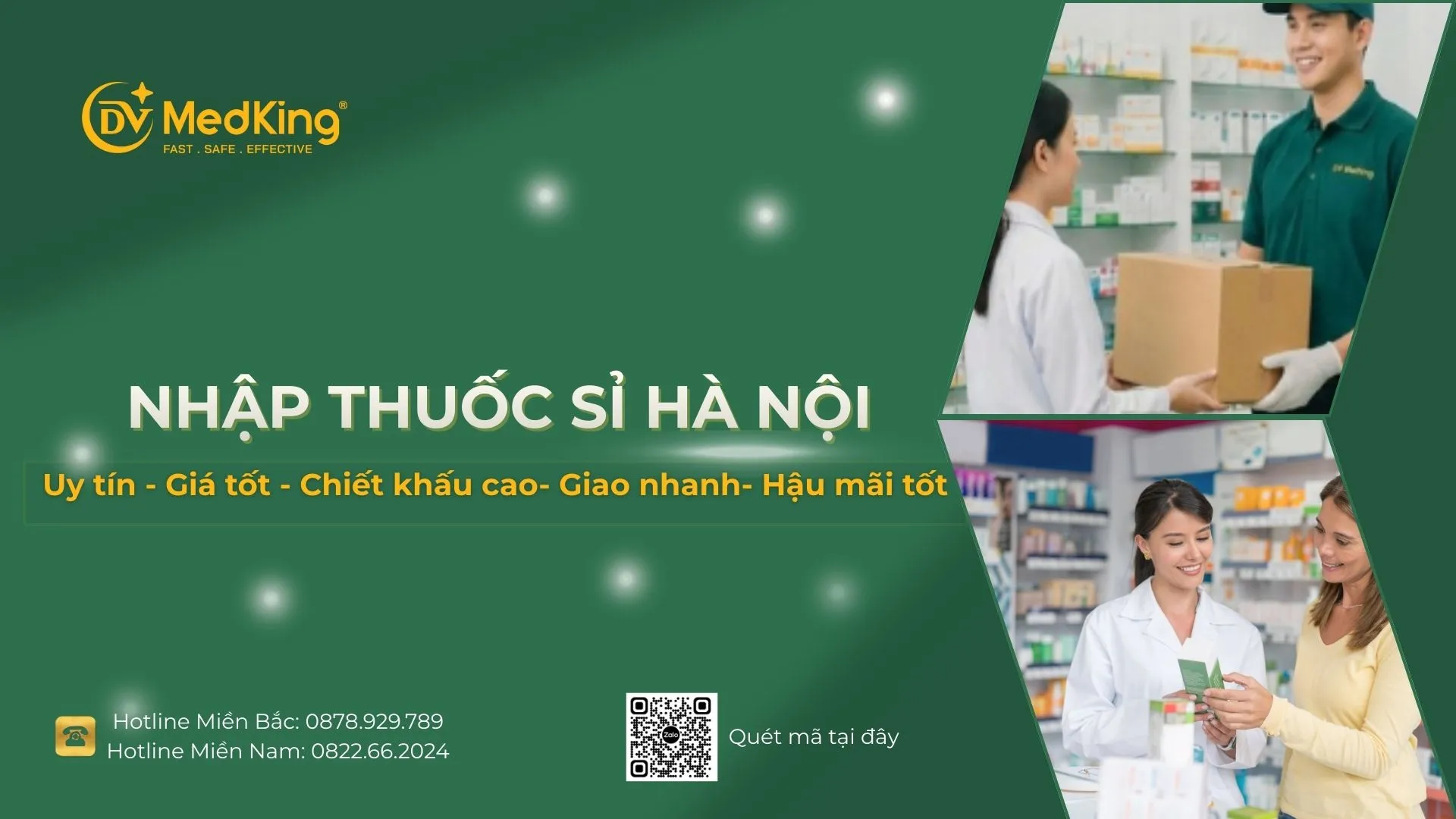 Nhập thuốc sỉ Hà Nội ở đâu uy tín, chuẩn GPP, giao nhanh, không rủi ro?
