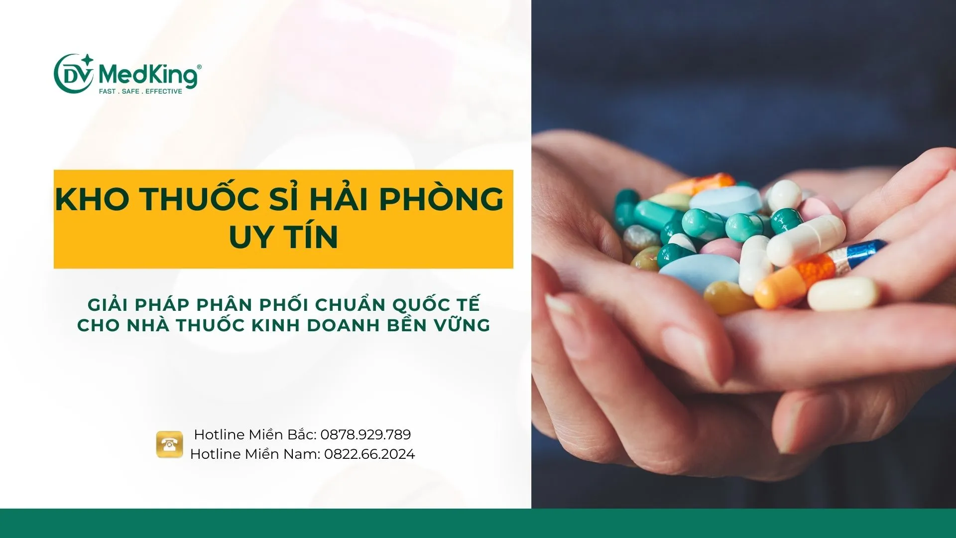 Kho thuốc sỉ Hải Phòng uy tín – Giải pháp phân phối chuẩn cho nhà thuốc kinh doanh bền vững