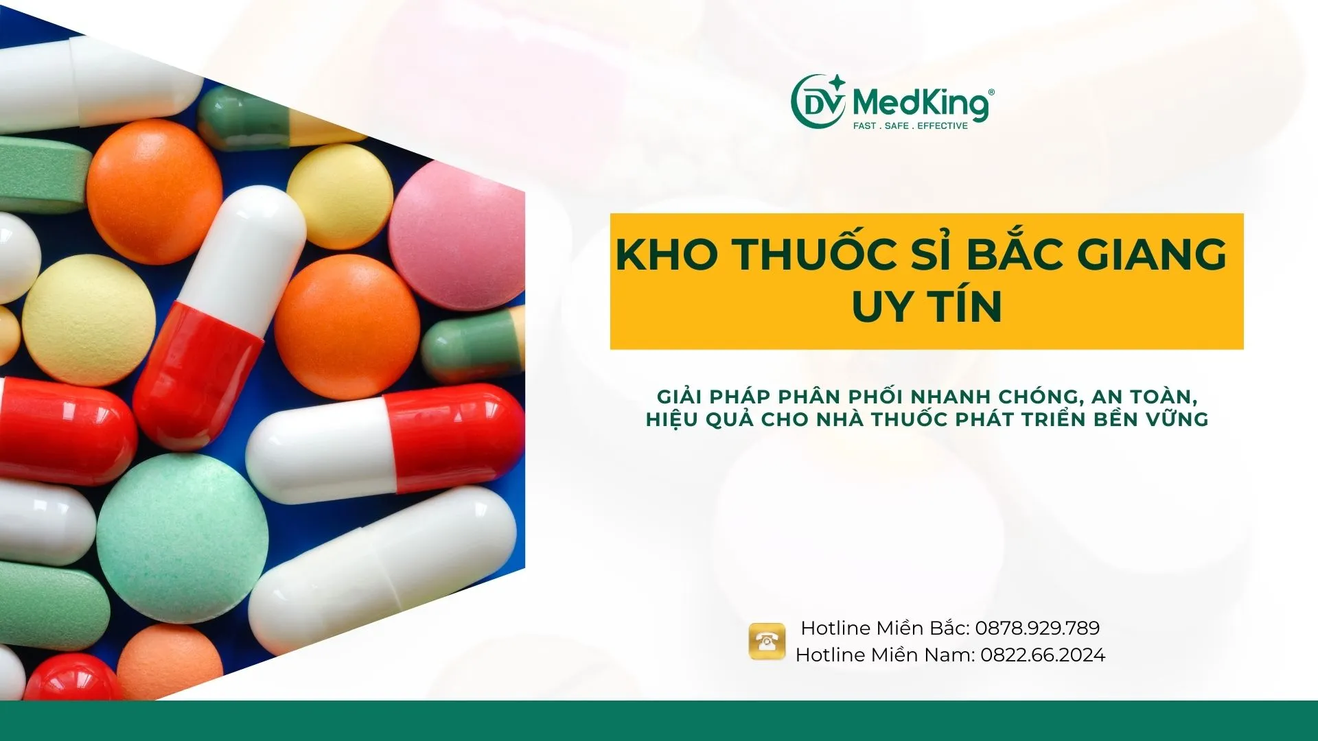 Kho thuốc sỉ Bắc Giang uy tín – Giải pháp phân phối nhanh chóng, an toàn cho nhà thuốc 