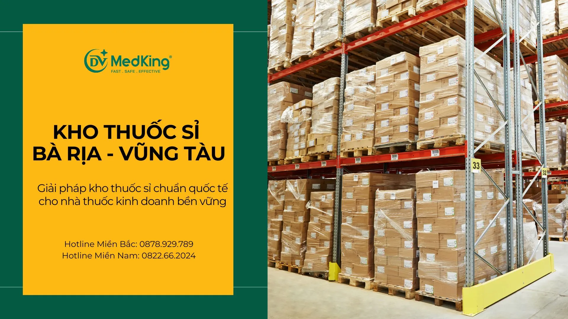 Kho thuốc sỉ Bà Rịa - Vũng Tàu uy tín – Giải pháp kho thuốc sỉ chuẩn cho nhà thuốc