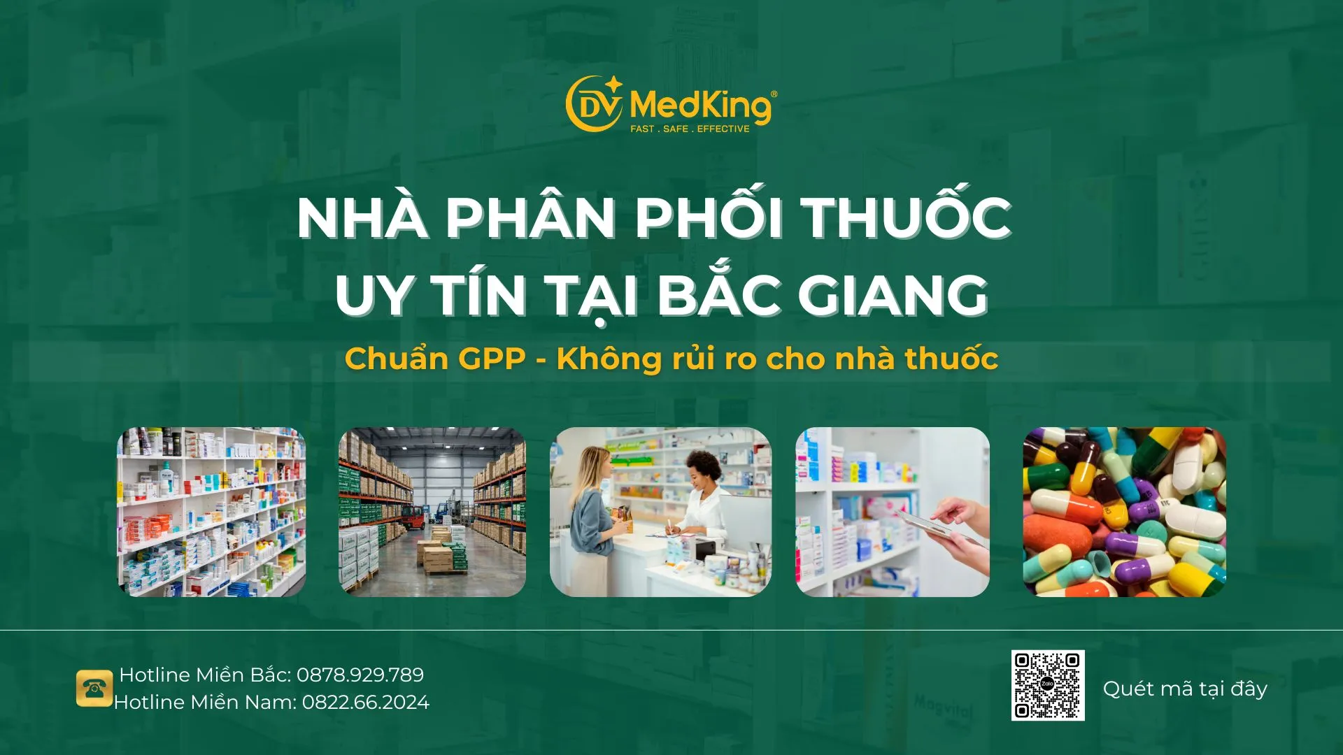 Nhà phân phối thuốc uy tín tại Bắc Giang – Lựa chọn an tâm cho nhà thuốc 