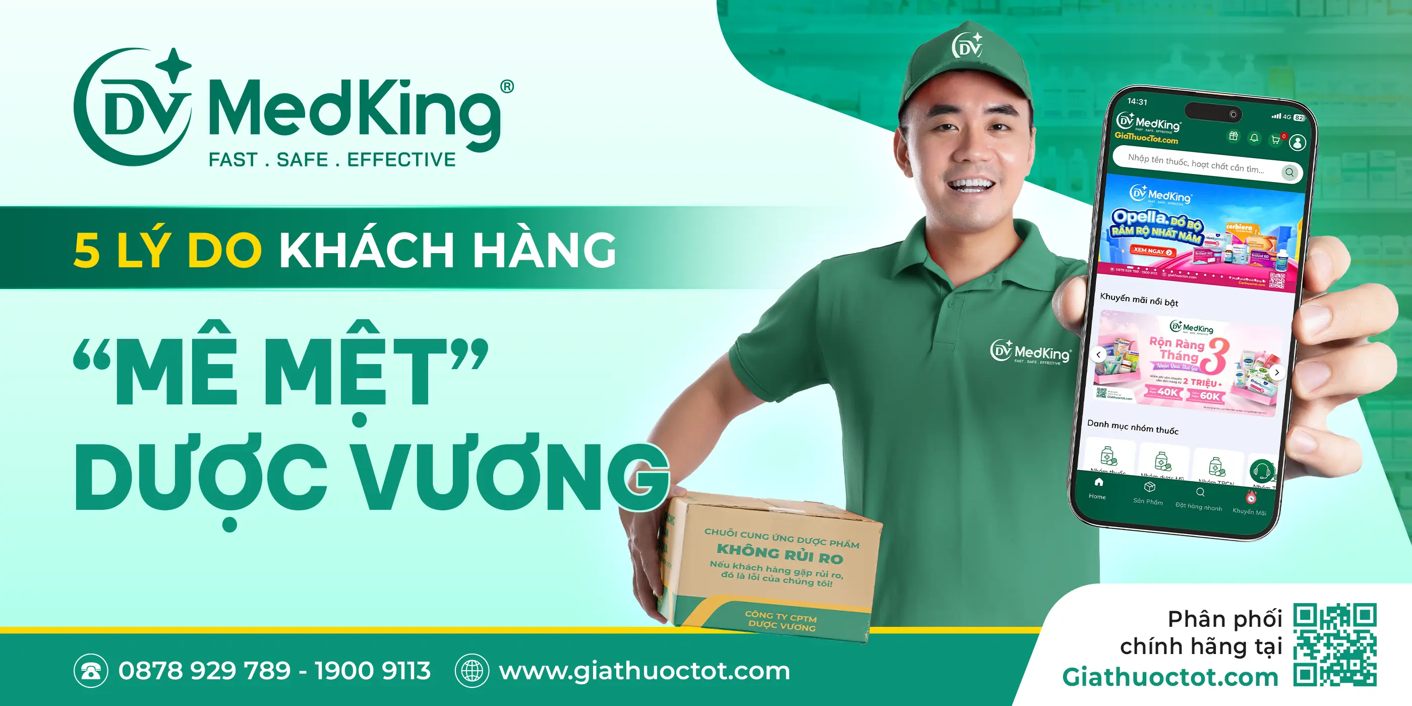 5 LÝ DO KHÁCH HÀNG “MÊ MỆT” DƯỢC VƯƠNG