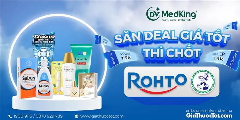 SĂN DEAL GIÁ TỐT THÌ CHỐT ROHTO