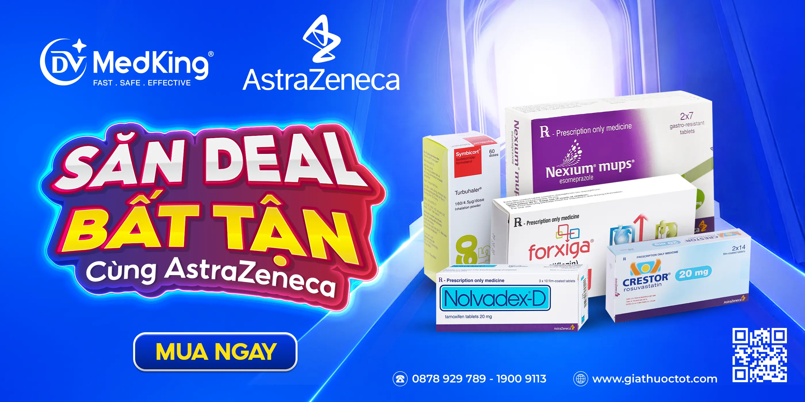 Săn Deal Bất Tận Cùng AstraZeneca