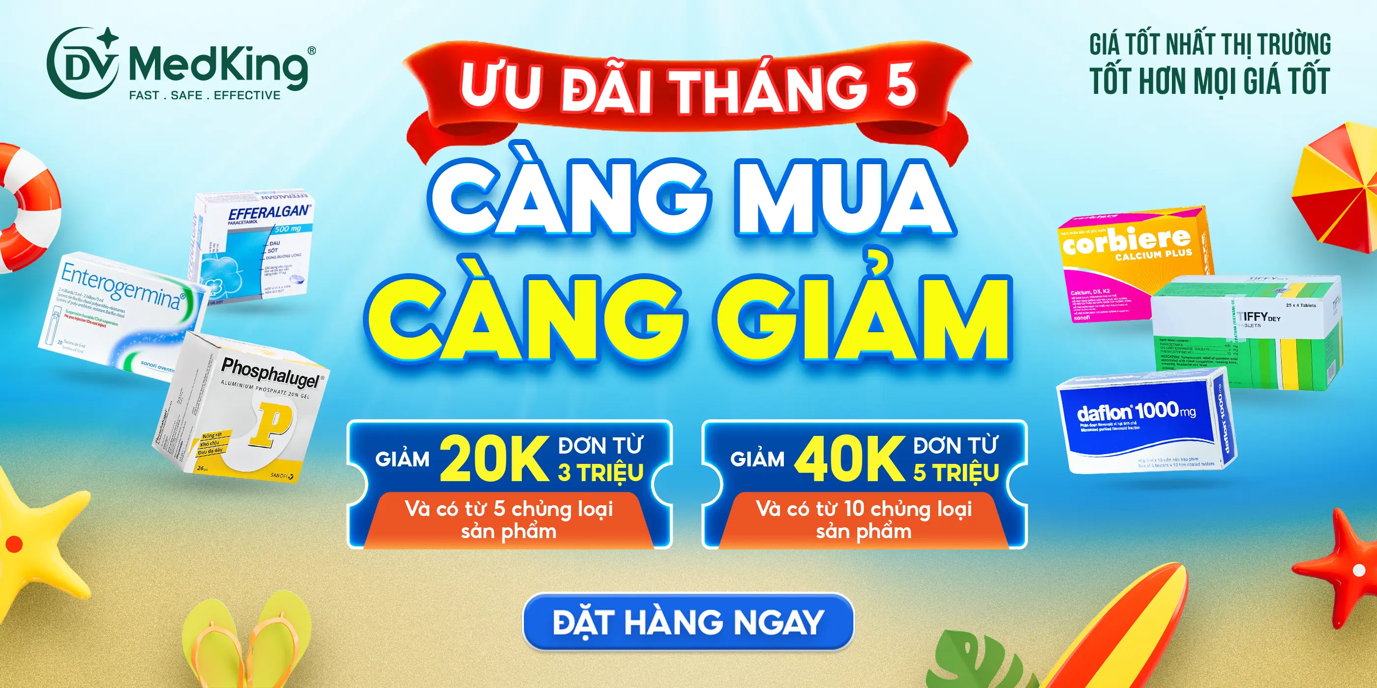 ƯU ĐÃI THÁNG 5, CÀNG MUA CÀNG GIẢM