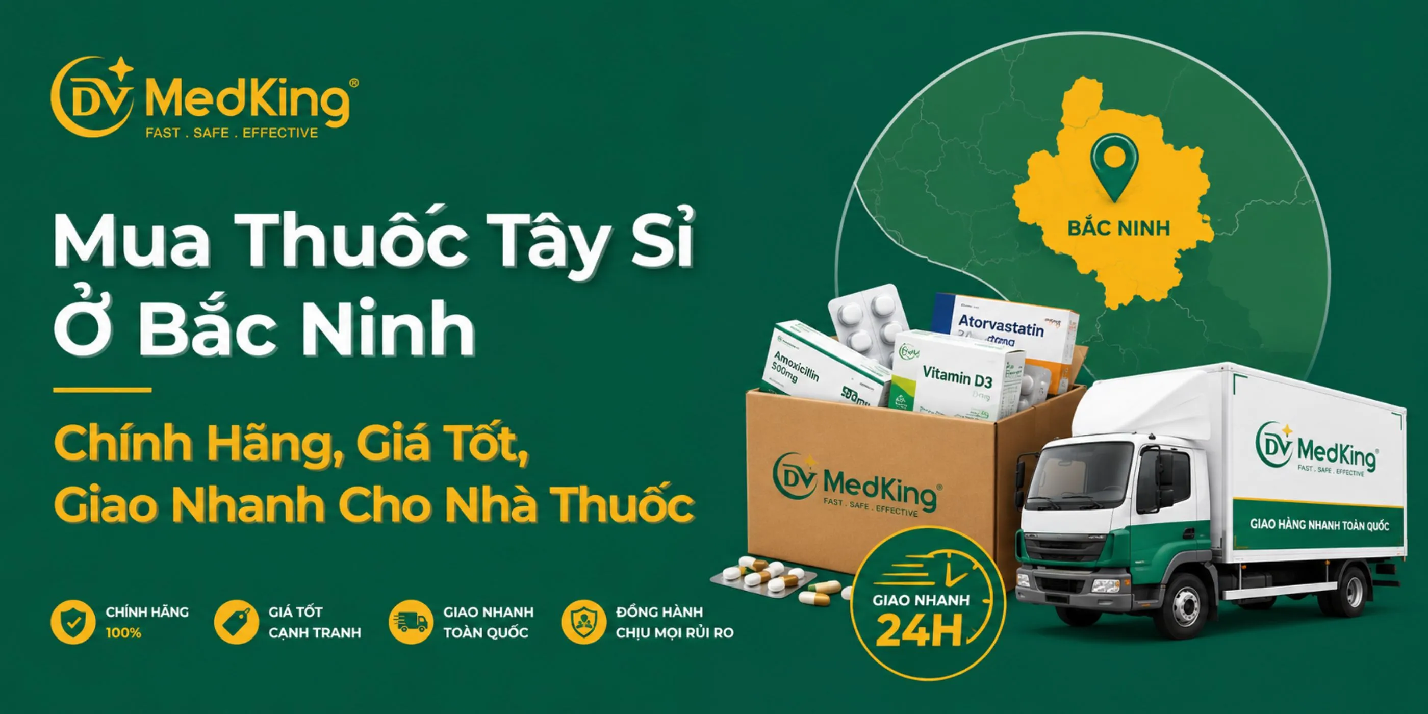 Mua Thuốc Tây Sỉ Ở Bắc Ninh Chính Hãng, Giá Tốt, Giao Nhanh Cho Nhà Thuốc