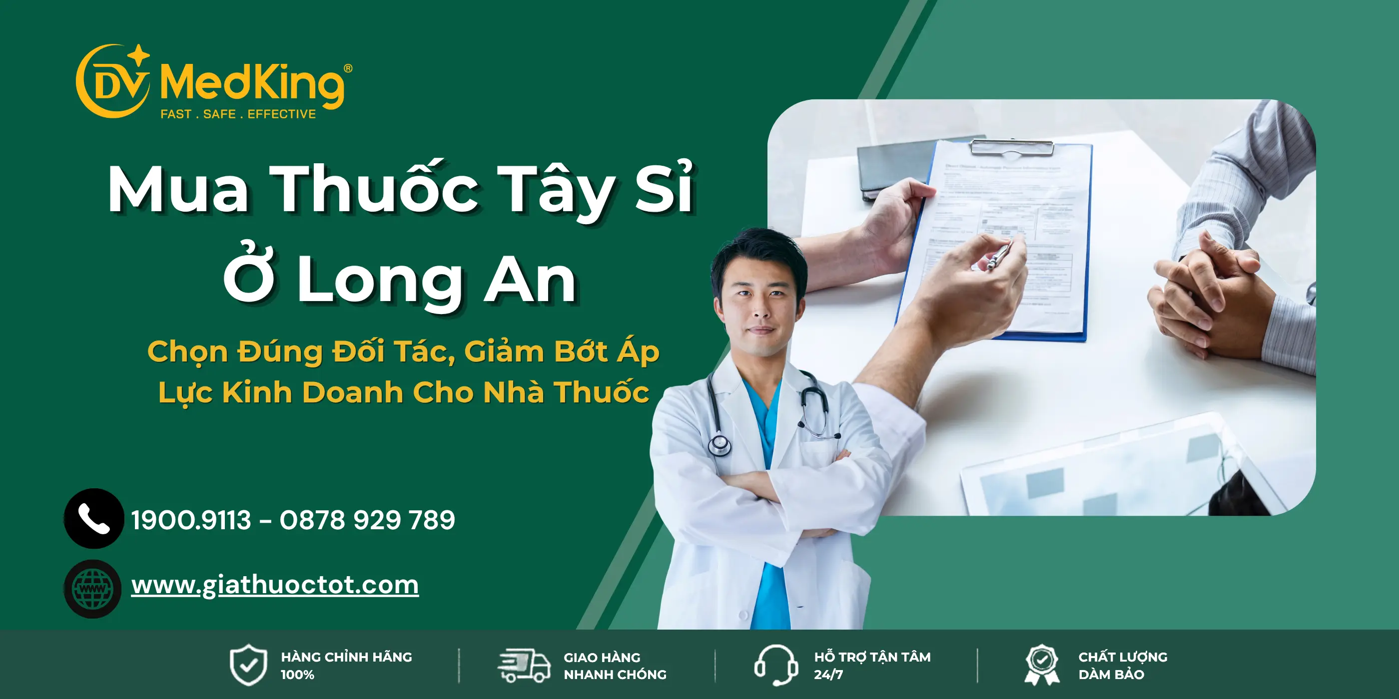Mua Thuốc Tây Sỉ Ở Long An: Chọn Đúng Đối Tác, Giảm Bớt Áp Lực Kinh Doanh Cho Nhà Thuốc