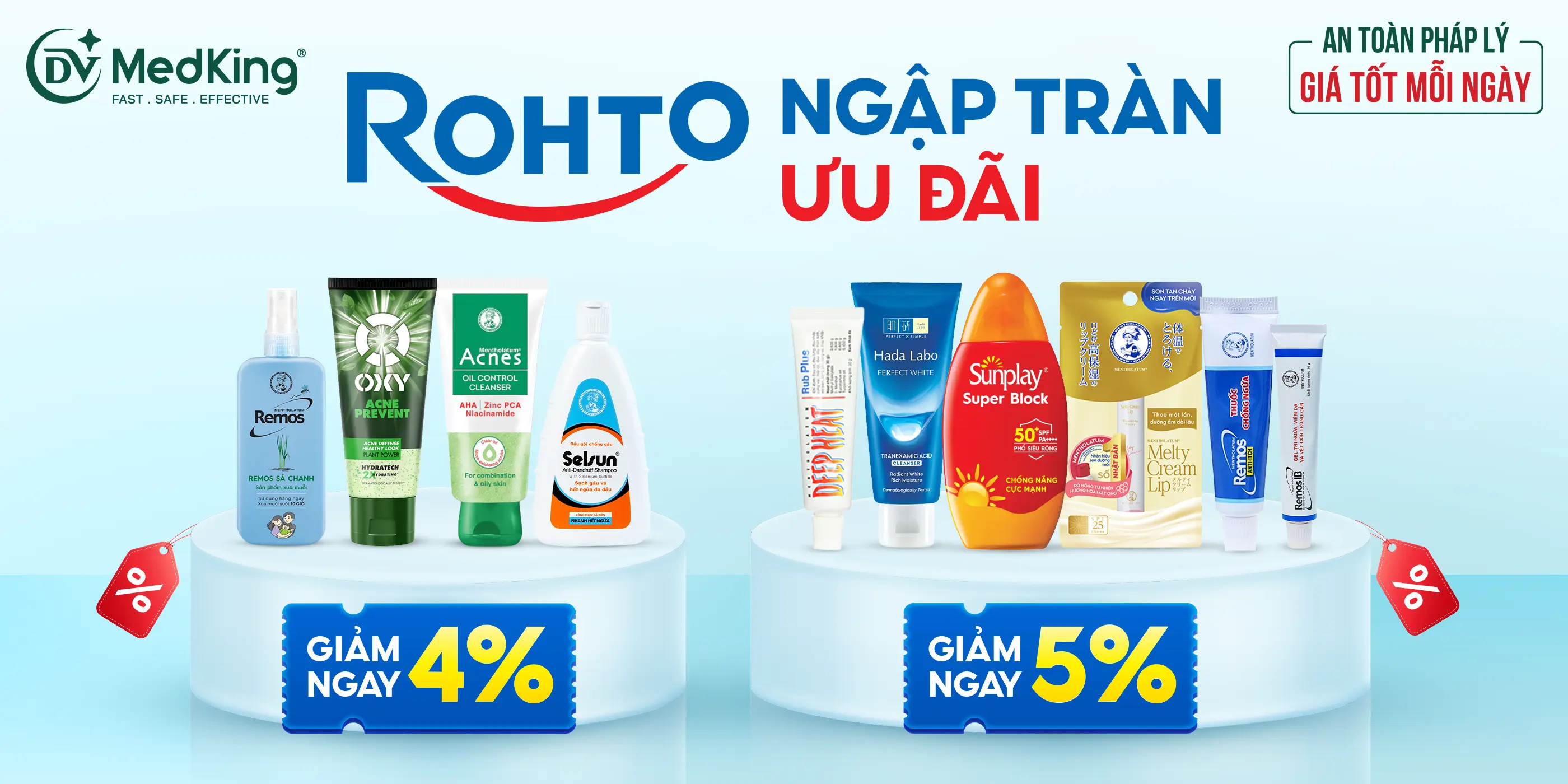 ROHTO: NGẬP TRÀN ƯU ĐÃI