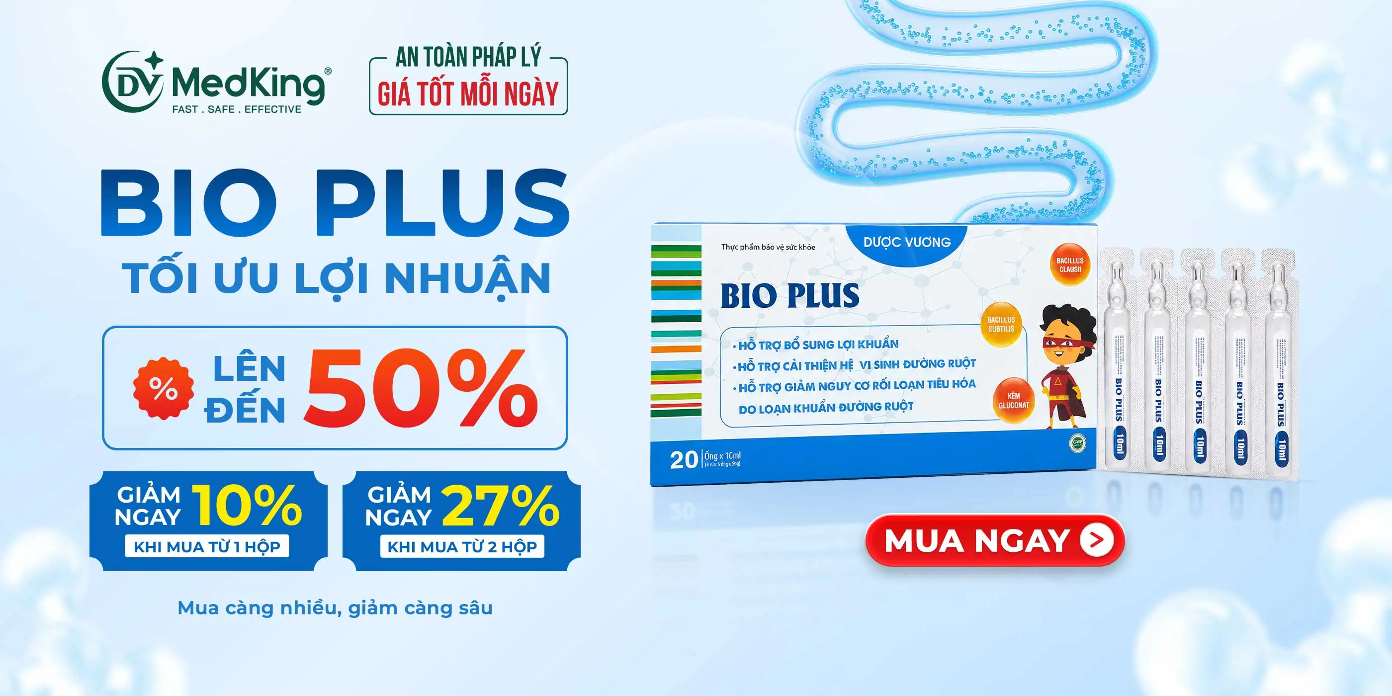 BIO PLUS: CÀNG MUA NHIỀU, ƯU ĐÃI CÀNG LỚN