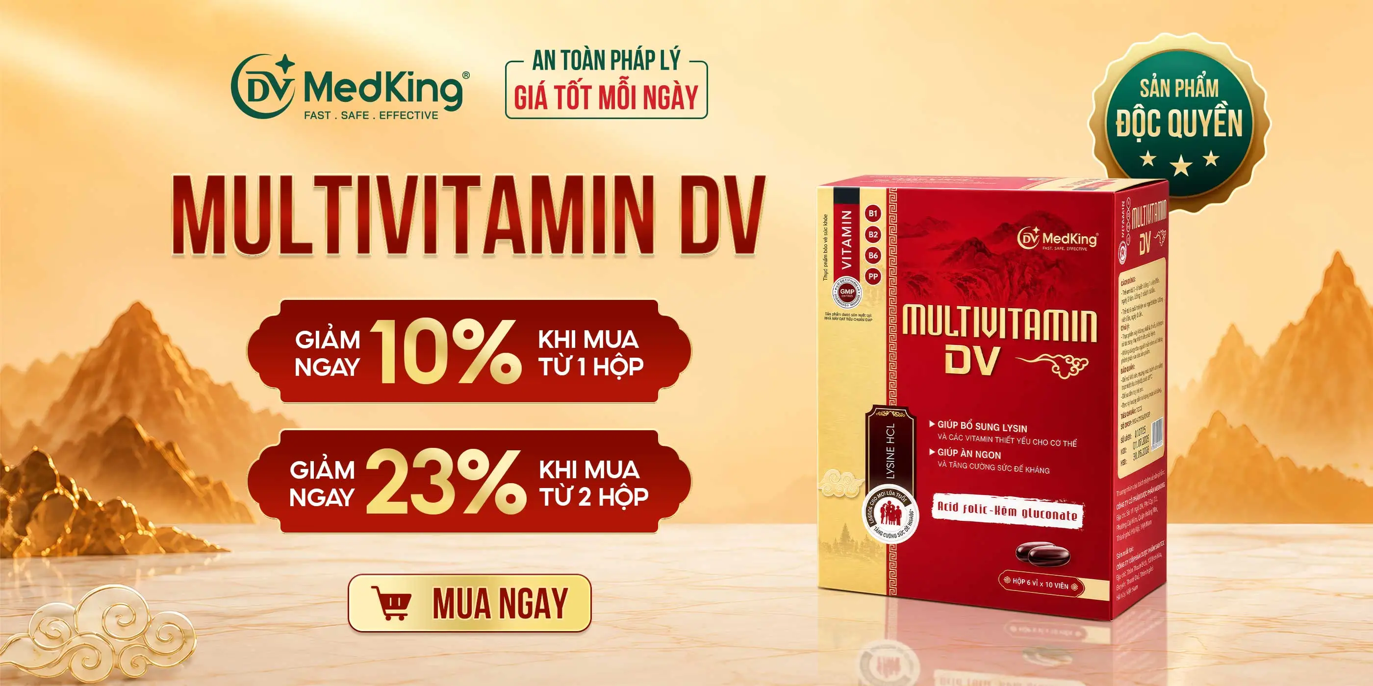 MULTIVITAMIN: NHẬP CÀNG NHIỀU, GIÁ CÀNG TỐT