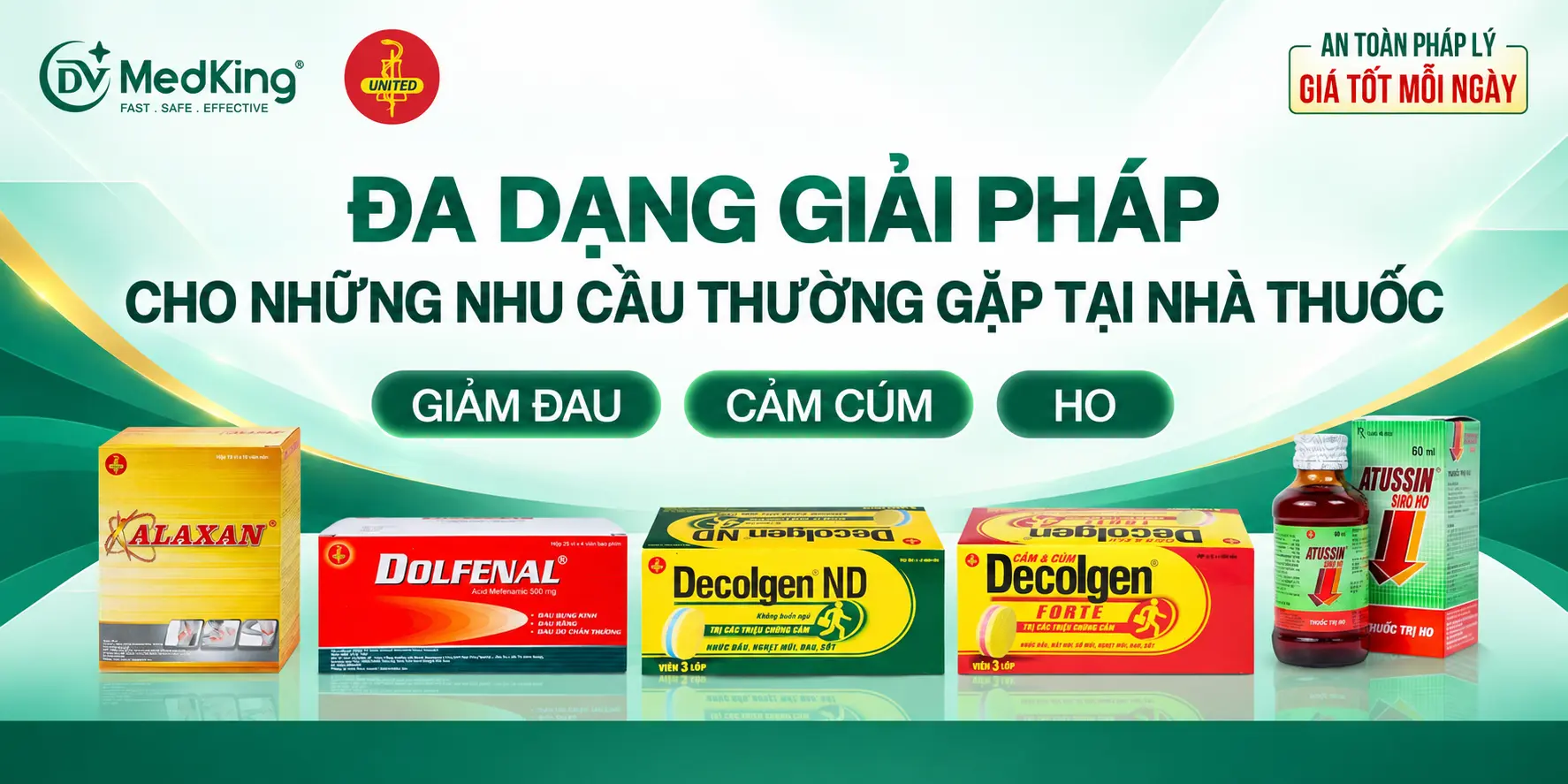 UIP – ĐA DẠNG GIẢI PHÁP CHO NHỮNG NHU CẦU THƯỜNG GẶP TẠI NHÀ THUỐC