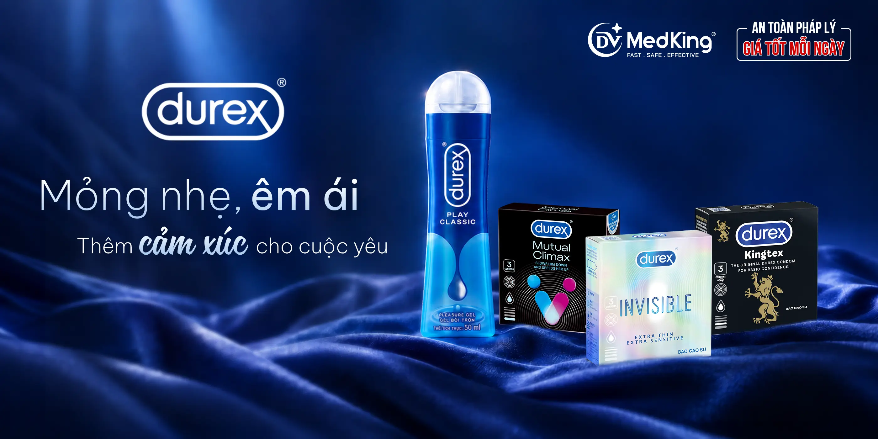 KHÁM PHÁ NHỮNG ĐẶC TÍNH NỔI BẬT TRONG CÁC DÒNG SẢN PHẨM DUREX