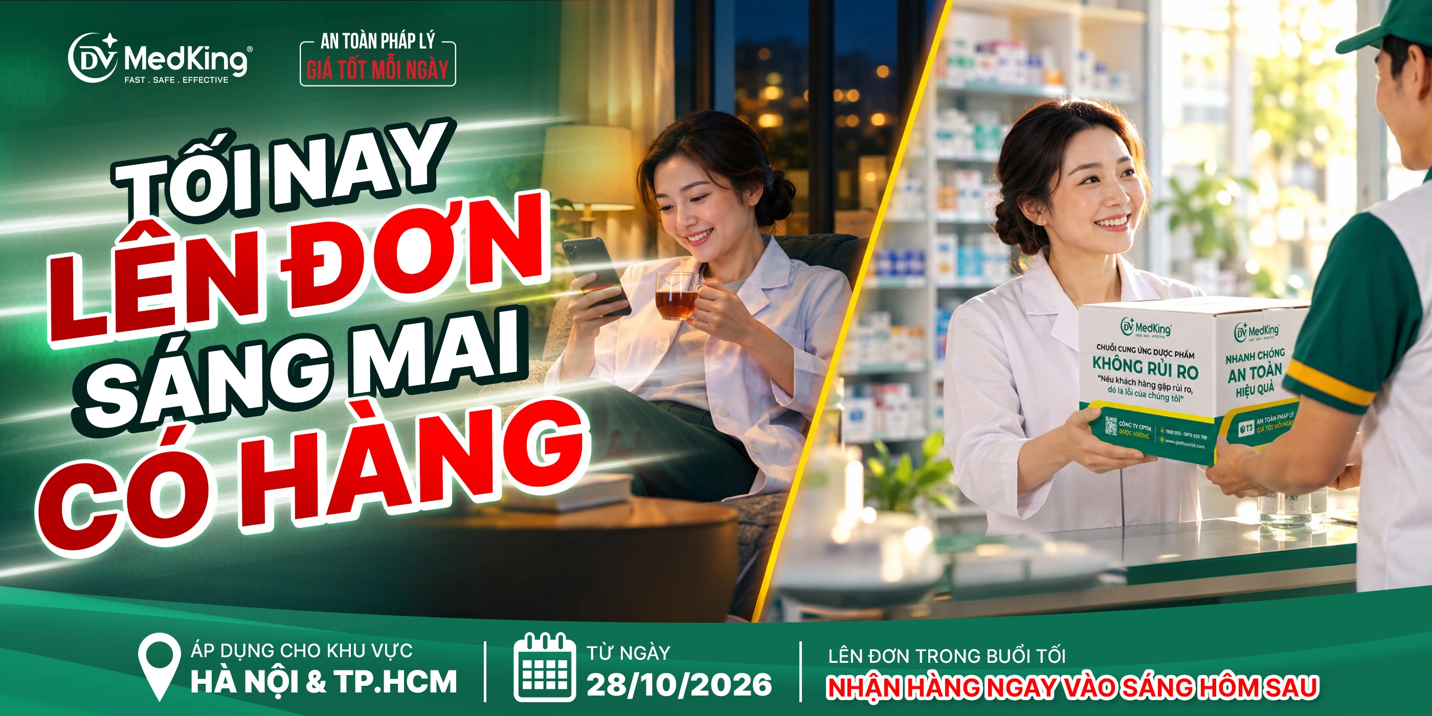 TỐI NAY LÊN ĐƠN - SÁNG MAI CÓ HÀNG