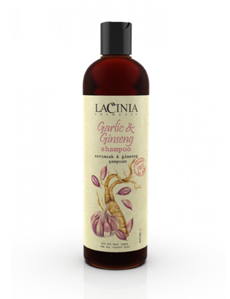 Lacinia Lacinia Garlic & Ginseng Extract Shampoo 400 ml Marasi