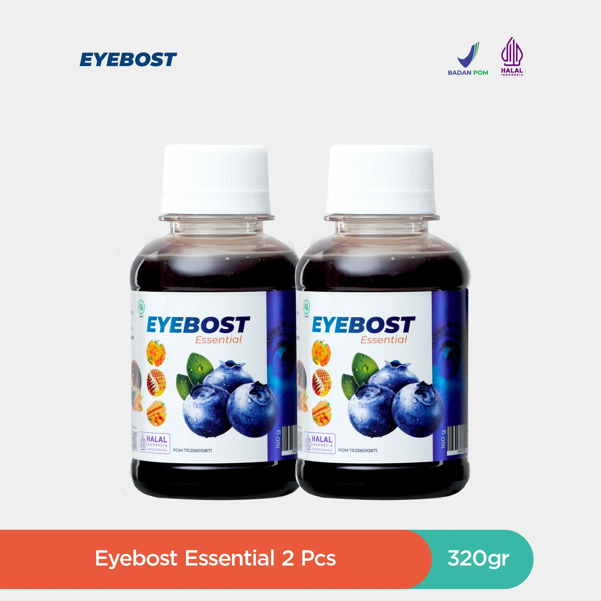 2 Botol Eyebost - Essential 320 Gram