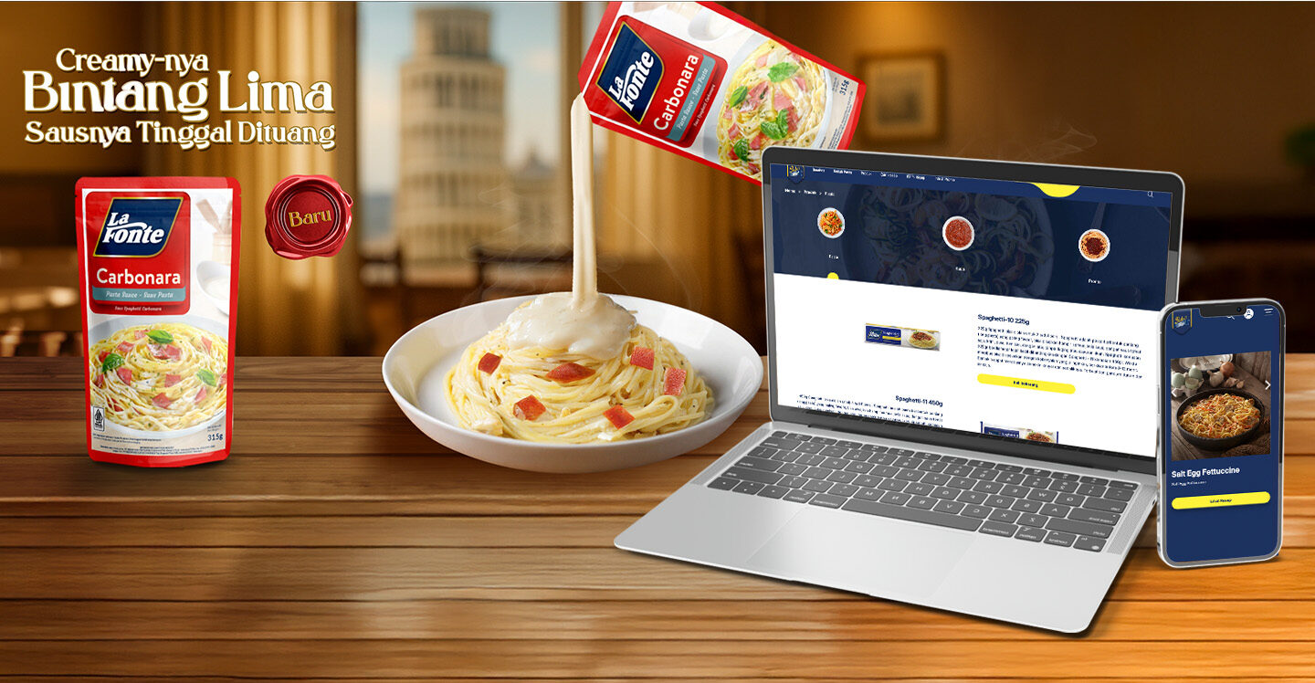 la fonte pasta bisa SEO FMCG oleh Essentials digital agency