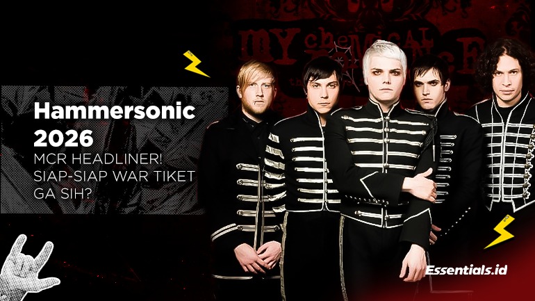 Hammersonic 2026: MCR HEADLINER! SIAP-SIAP WAR TIKET GA SIH