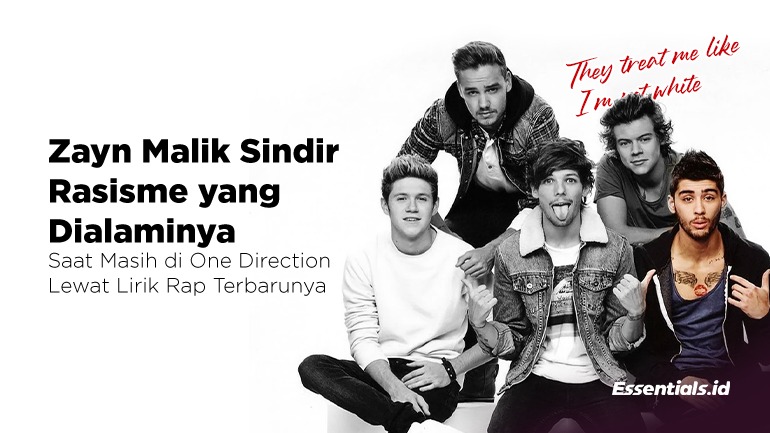 Zayn Malik Sindir Rasisme yang Dialaminya Saat Masih di One Direction Lewat Lirik Rap Terbarunya