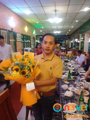 Hướng dương & lá bạc