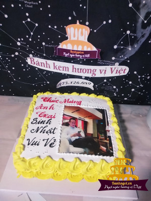 bánh như mẫu, ko vẽ chữ mẹ. In hình