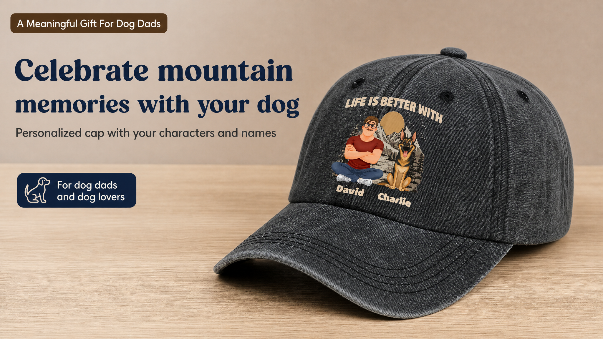 Celebrate mountain memories with your dog